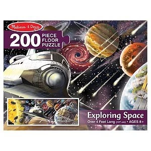 Melissa and Doug Exploring Space Floor Puzzle 200 pieces 200 pieces