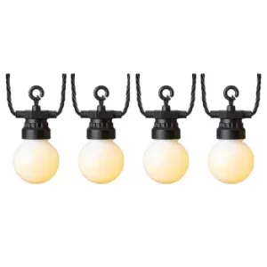 Premier 10 Warm White LED Bulb Battery Operated Party Lights - wilko