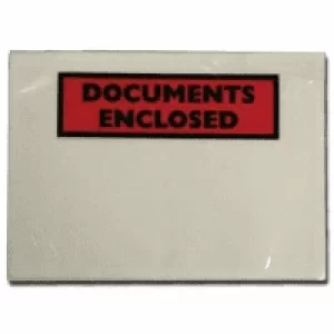 GoSecure A6 Enclosed Self-Adhesive Document Envelopes (100 Pack)