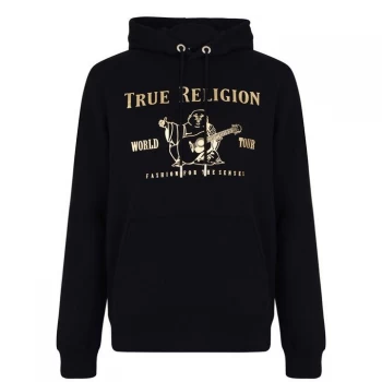 True Religion True Religion Buddha Hoodie - Black/Gold