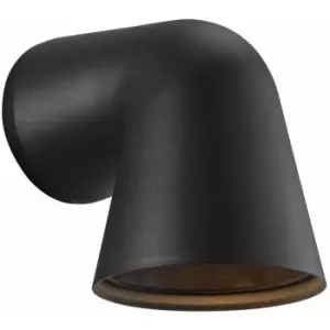 Nordlux Front Single Outdoor Down Wall Lamp Black, GU10, IP44