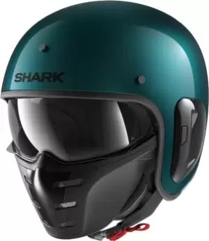 Shark S-Drak 2 Blank Jet Helmet, turquoise, Size 2XL, turquoise, Size 2XL