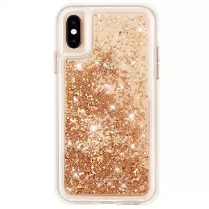 iPhone XS Max Waterfall Gold Phone Case