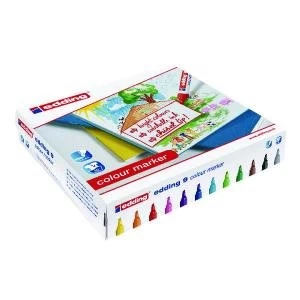 Edding 9 Colour Marker Chisel Tip Assorted Pack of 144 300459000