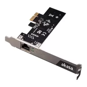 Akasa AK-PCCE25-01 2.5Gbps Gigabit PCIe Network Card