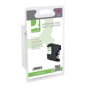 Q-Connect Brother Remanufactured Magenta Inkjet Cartridge LC123M