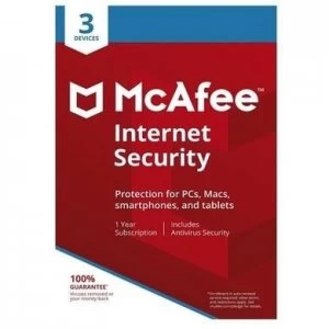 McAfee Internet Security 12 Months 3 Devices