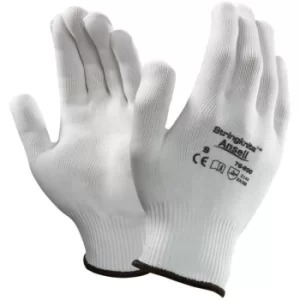 76-200 Stringknits White Gloves Size 9