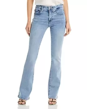 Good American High Rise Stretch Comfort Flare Jeans