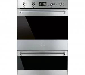 SMEG Classic DOSP6390X 70L Integrated Electric Double Oven