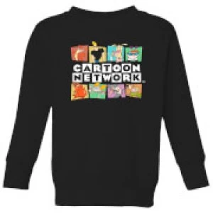 Cartoon Network Logo Characters Kids Sweatshirt - Black - 5-6 Years