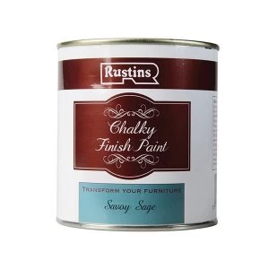 Rustins Chalky Finish Paint Georgian Grey 250ml