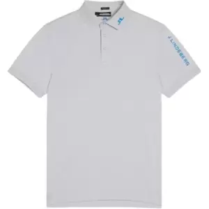 J Lindeberg Golf Tech Polo Shirt - Grey