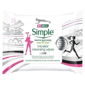 Simple Ltd Eau de Toilette n Kind to Skin Micellar Cleansing Wipes 25pc