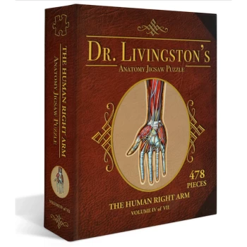 Dr Livingstons Anatomy Volume IV: The Human Right Arm Jigsaw Puzzle - 478 Pieces
