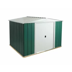 Rowlinson Greenvale 10ft x 8ft Metal Apex Garden Shed
