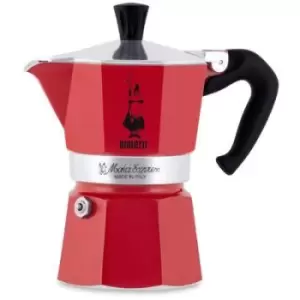 Bialetti Moka Express 6 Cup Espresso maker Red