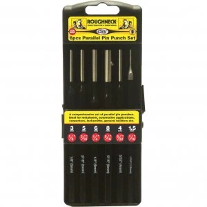 Roughneck 6 Piece Parallel Pin Punch Set