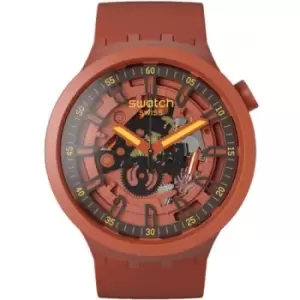 Swatch Big Bold Open Hearts Skeleton Dial Watch SB01R100