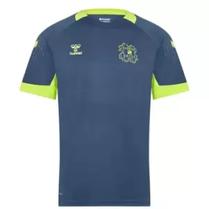 Hummel Hashtag United Training T-Shirt Mens - Blue