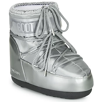 Moon Boot MOON BOOT CLASSIC LOW GLANCE womens Snow boots in Silver / 5,6 / 7,6 / 7.5,3.5 / 5,8 / 9.5