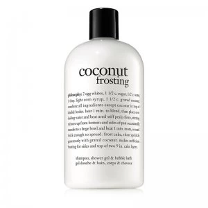 Philosophy Coconut Frosting 3-in-1 Shampoo, Shower Gel & Bubble Bath 480ml