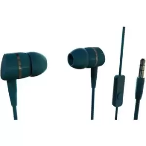 Vivanco SMARTSOUND PETROL Hi-Fi In-ear headphones Corded (1075100) Petrol