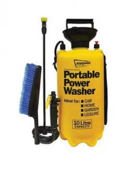 Streetwize Accessories Portawasher/Portable Power Sprayer 10L