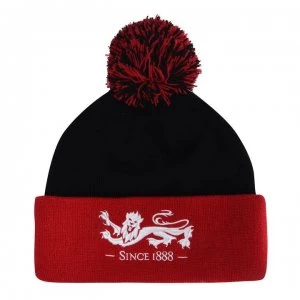 Canterbury British and Irish Lions Supporter Bobble Hat - Black/Red