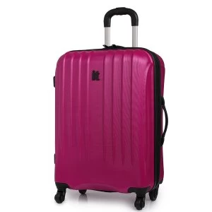 IT Luggage IT 4-Wheel Ultra-Strong Hard Shell Medium Suitcase - Raspberry