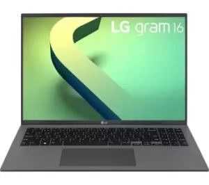 LG gram 16Z90Q 16" Laptop - Intel Core i5, 512GB SSD, Grey, Silver/Grey