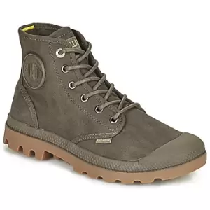 Palladium PAMPA CANVAS womens Mid Boots in Brown,4,5,5.5,6.5,7,8,9,10.5,11