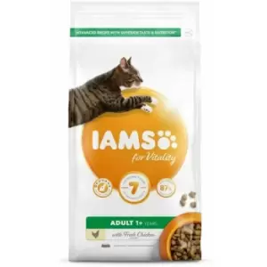 Iams Adult Vitality Chicken Cat Food (10kg) (May Vary) - May Vary