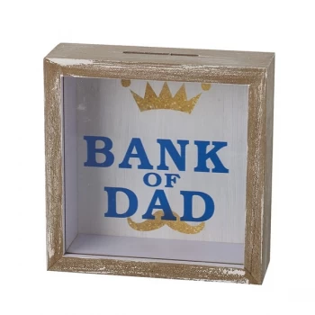 Bank Of Dad Money Box By Heaven Sends