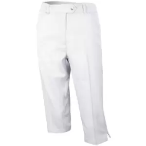 Island Green Golf Capri Pants Ladies - White