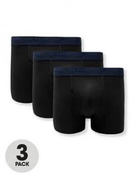 Ted Baker 3 Pack Boxer Briefs - Black, Size L, Men