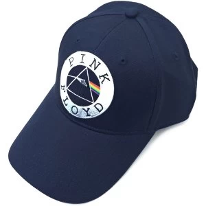 Pink Floyd - Circle Logo Mens Baseball Cap - Navy Blue
