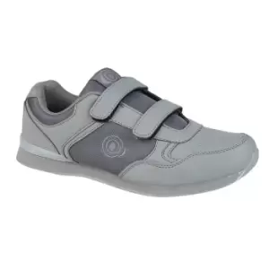 Dek Mens Drive Touch Fastening Trainer-Style Bowling Shoes (4 UK) (Grey)