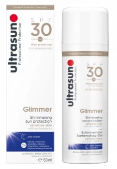 Ultrasun Glimmer Shimmering Sun Protection SPF30 150ml