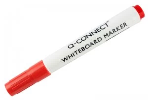 Q Connect Drywipe Marker Red - 10 Pack