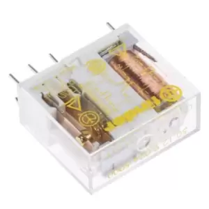 Finder, 24V dc Coil Non-Latching Relay DPDT, 15A Switching Current PCB Mount, 2 Pole, 50.12.9.024.5000