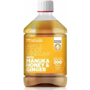 Apple Cider Vinegar With Manuka & Ginger - 500ml - 703049 - Manuka Doctor