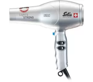 SOLIS Light & Strong 96957 Hair Dryer - Silver
