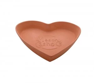 Mason CASH 28cm Tear and Share Heart Bread Form Terracotta