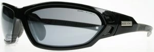 Bloc Scorpion Sunglasses Shiny Black / Smoke X301 75mm