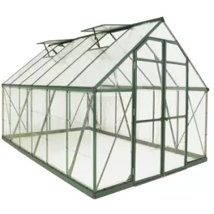 Palram - Canopia Balance 8 x 12ft - Green Greenhouse - wilko - Garden & Outdoor