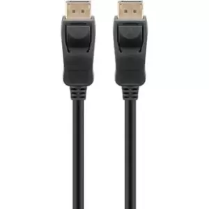 Goobay 1.4 8K Ultra HD DisplayPort Cable - 1m - Black