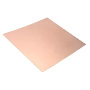 R-TECH 341029 Copper Clad Single Sided FR2 Epoxy Paper 233 x 220mm
