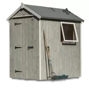 Rowlinson Heritage 4ft x 3ft Wooden Apex Garden Shed