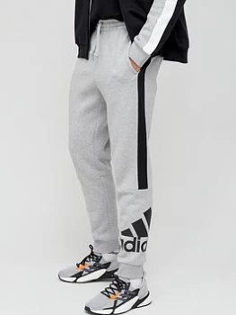 adidas Essentials Colourblock Pants - Grey/Black, Grey/Black Size XL Men